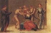 Francesco Granacci The Martyrdom of St.Apollonia oil painting